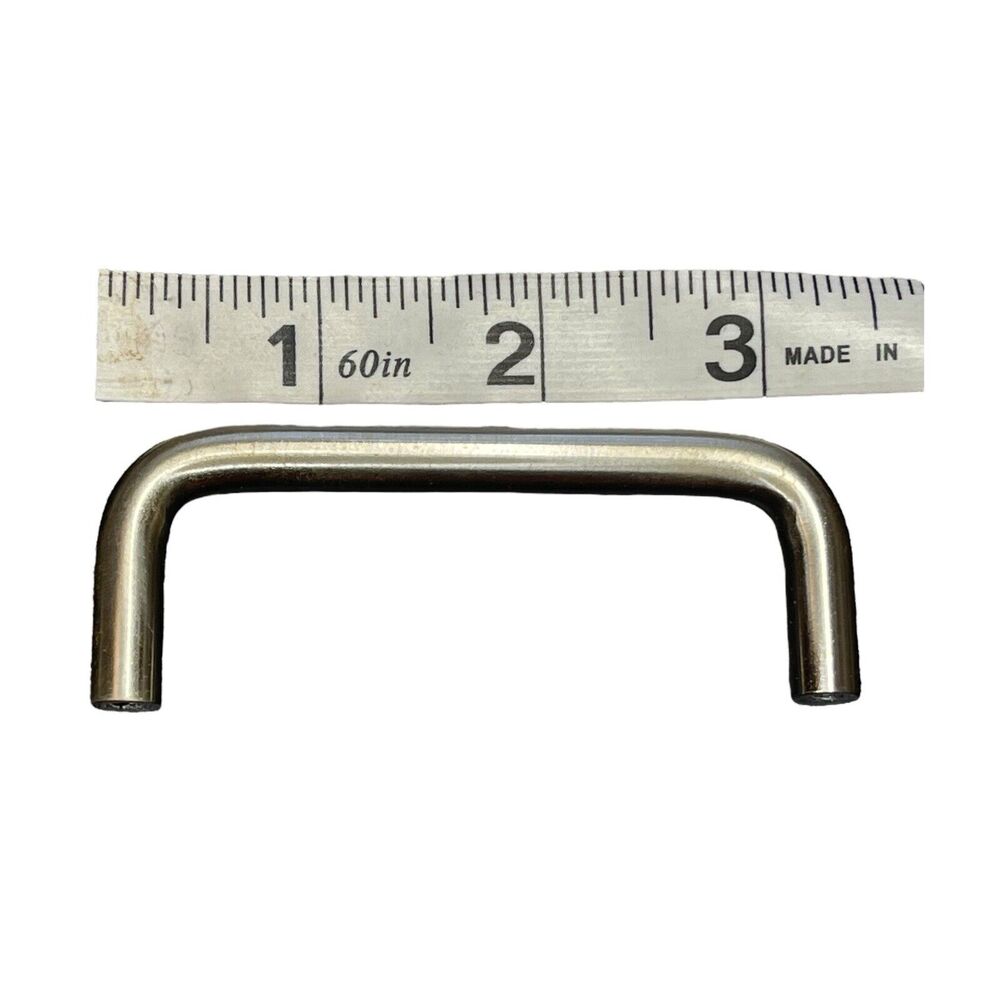 (10-Pack) 3" Elements Torino S271-3SN Satin Nickel Wire Pull Cabinet Handle - Picture 6 of 9